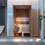 Leil Saunas Como 1 - 120, 1 - Person Indoor Sauna Kit - NW Immersion