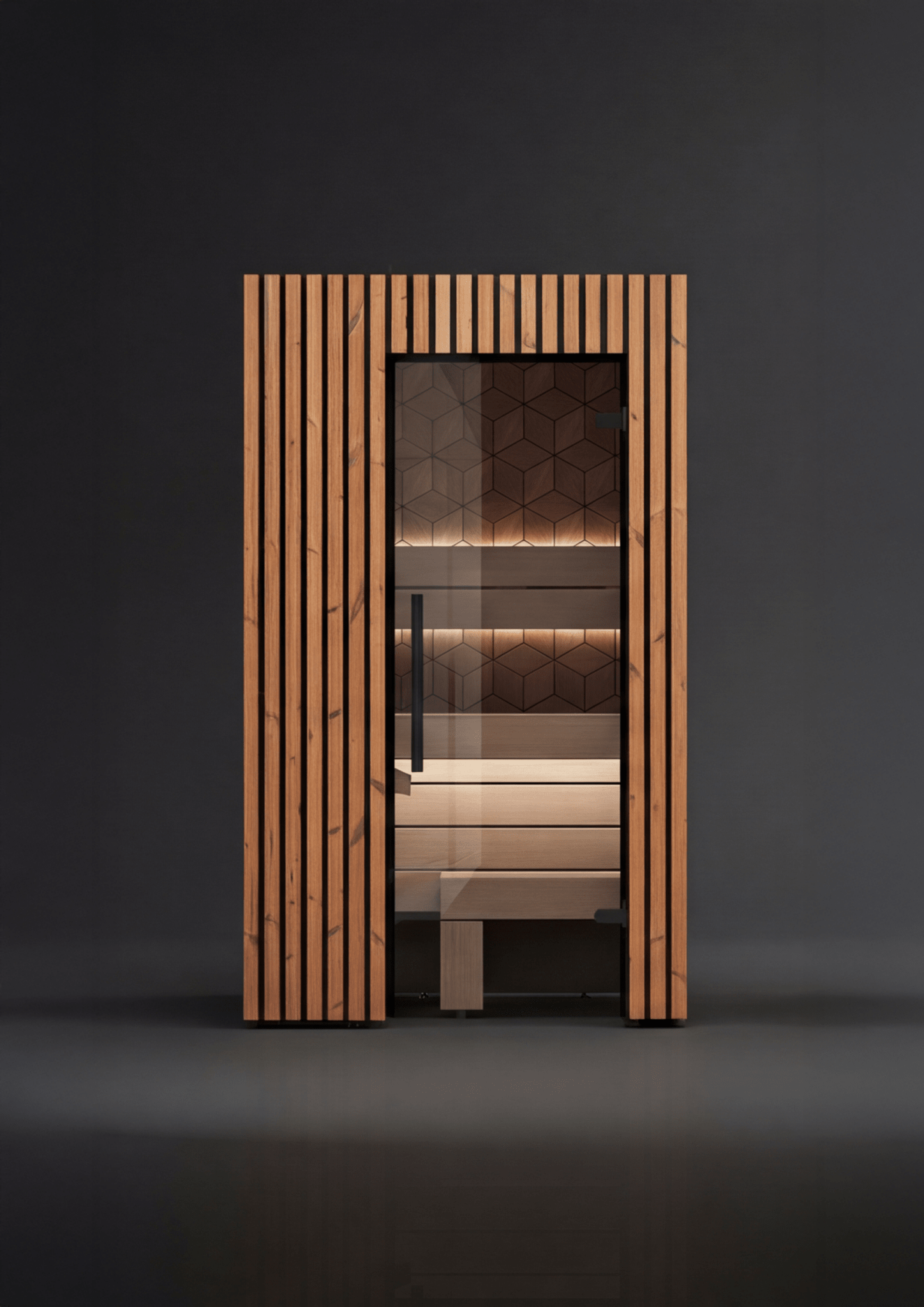 Leil Saunas Como 1 - 120, 1 - Person Indoor Sauna Kit - NW Immersion