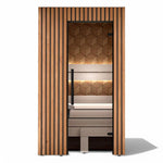 Leil Saunas Como 1 - 120, 1 - Person Indoor Sauna Kit - NW Immersion