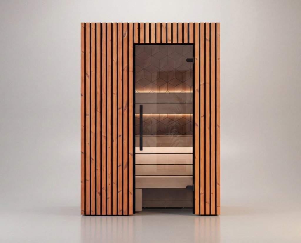 Leil Saunas Como 2 - 150 2 - Person Indoor Sauna Kit - NW Immersion