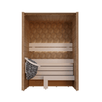 Leil Saunas Como 2 - 150 2 - Person Indoor Sauna Kit - NW Immersion