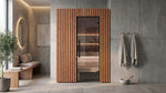 Leil Saunas Como 2 - 150 2 - Person Indoor Sauna Kit - NW Immersion