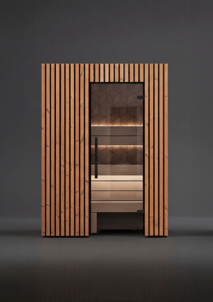 Leil Saunas Como 2 - 150 2 - Person Indoor Sauna Kit - NW Immersion