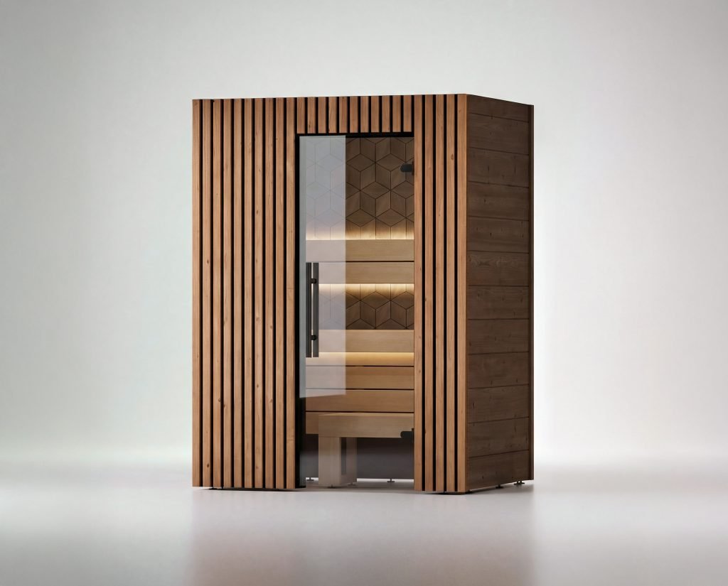 Leil Saunas Como 2 - 150 2 - Person Indoor Sauna Kit - NW Immersion