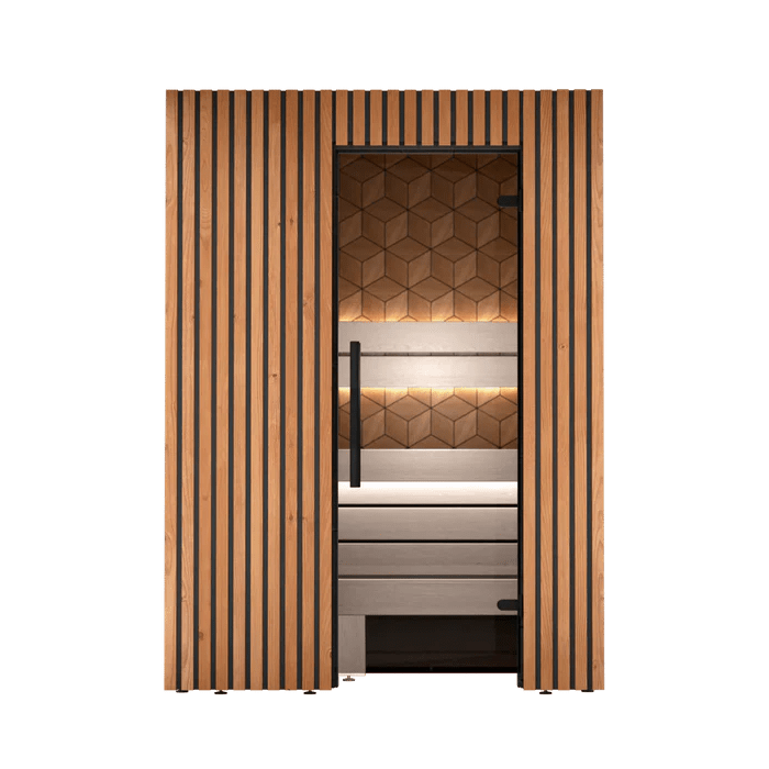 Leil Saunas Como 2 - 150 2 - Person Indoor Sauna Kit - NW Immersion