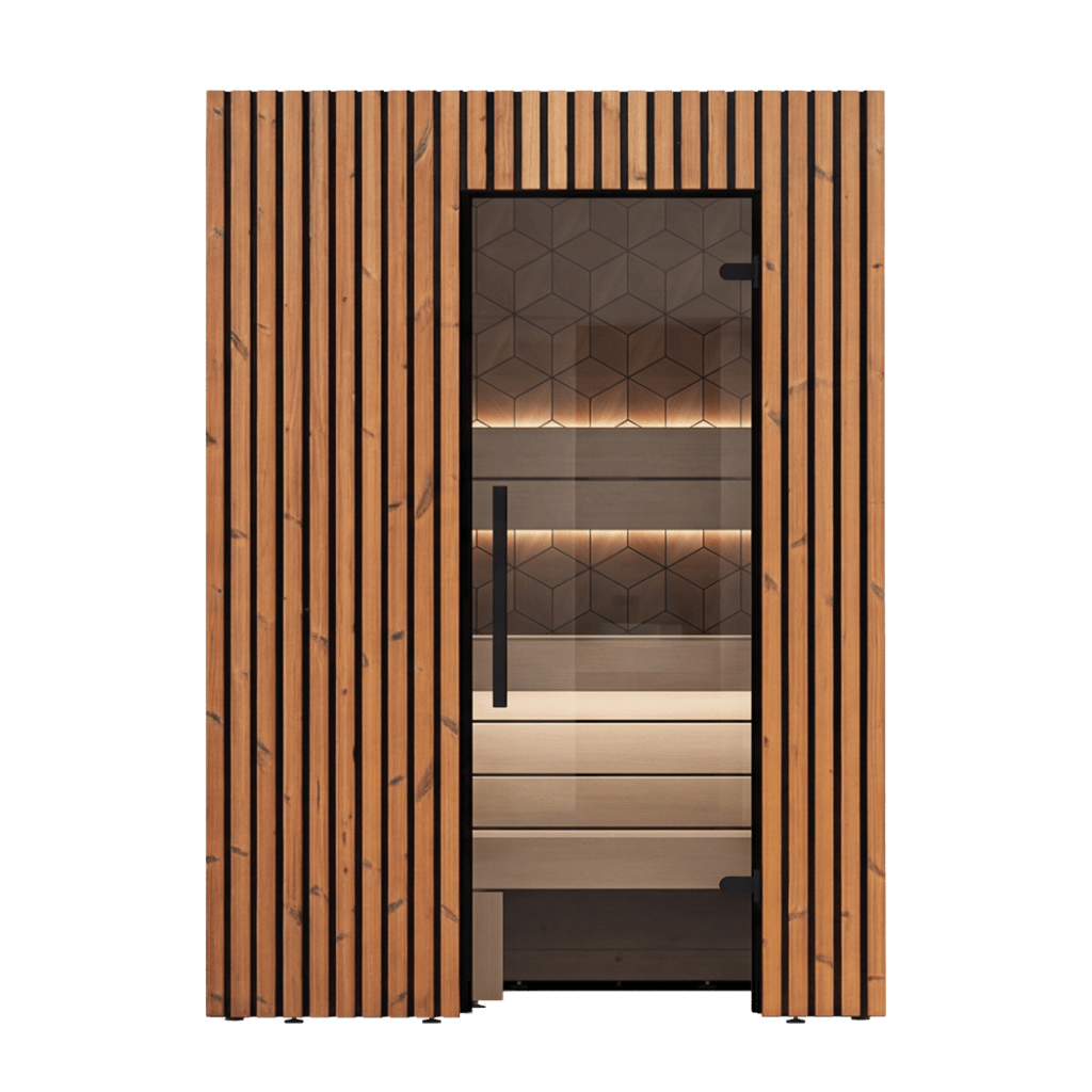 Leil Saunas Como 2 - 150 2 - Person Indoor Sauna Kit - NW Immersion