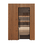 Leil Saunas Como 2 - 150 2 - Person Indoor Sauna Kit - NW Immersion