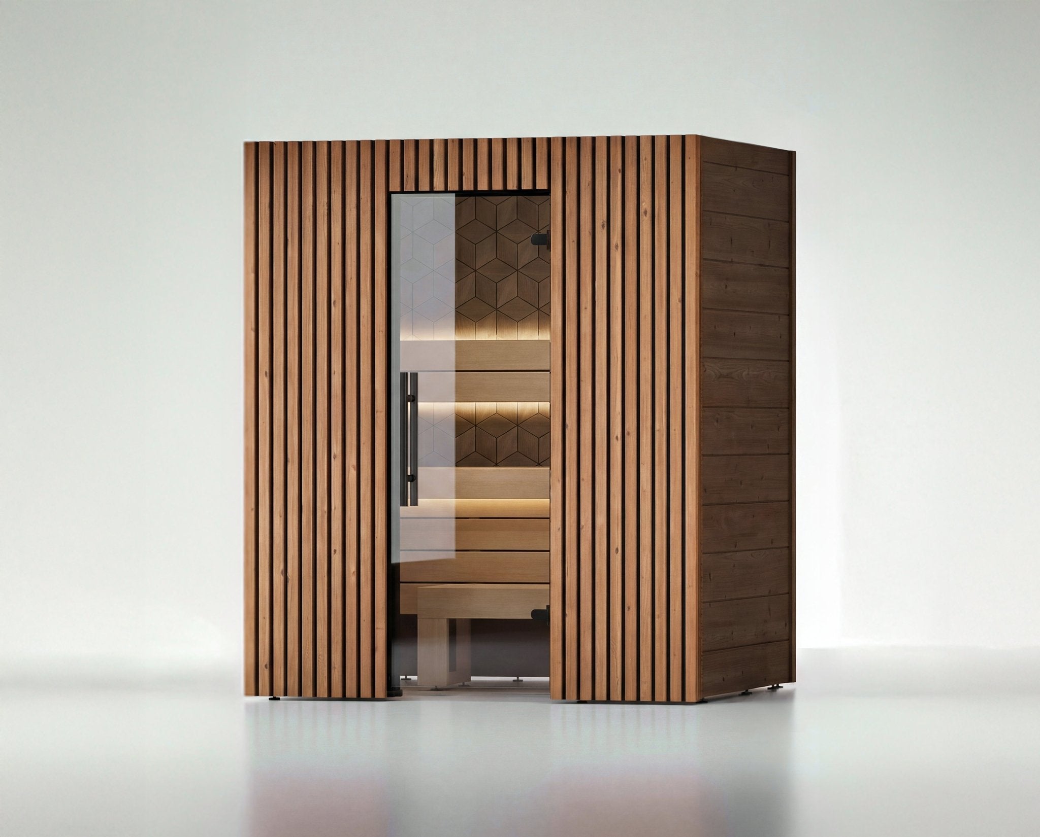 Leil Saunas Como 3 - 180, 3 - Person Indoor Sauna Kit - NW Immersion