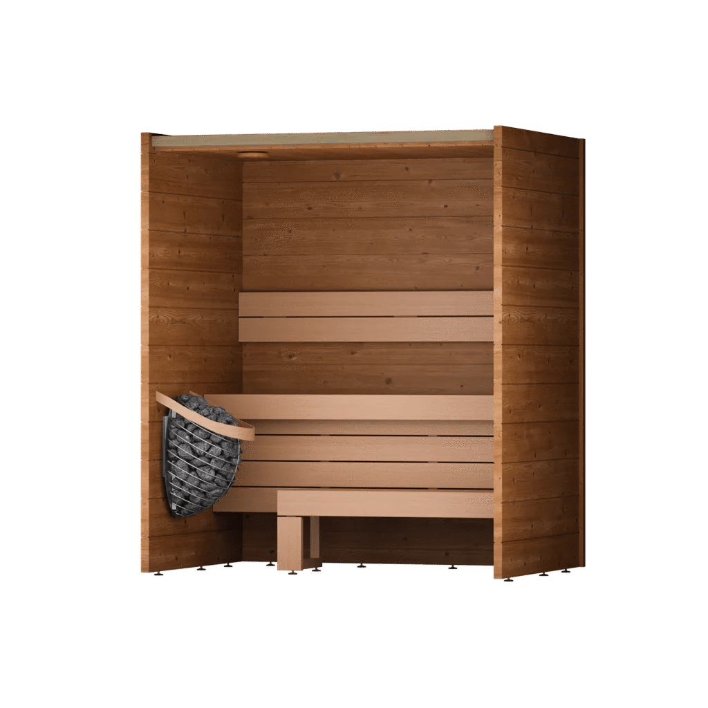 Leil Saunas Como 3 - 180, 3 - Person Indoor Sauna Kit - NW Immersion