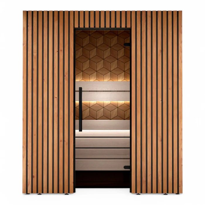 Leil Saunas Como 3 - 180, 3 - Person Indoor Sauna Kit - NW Immersion