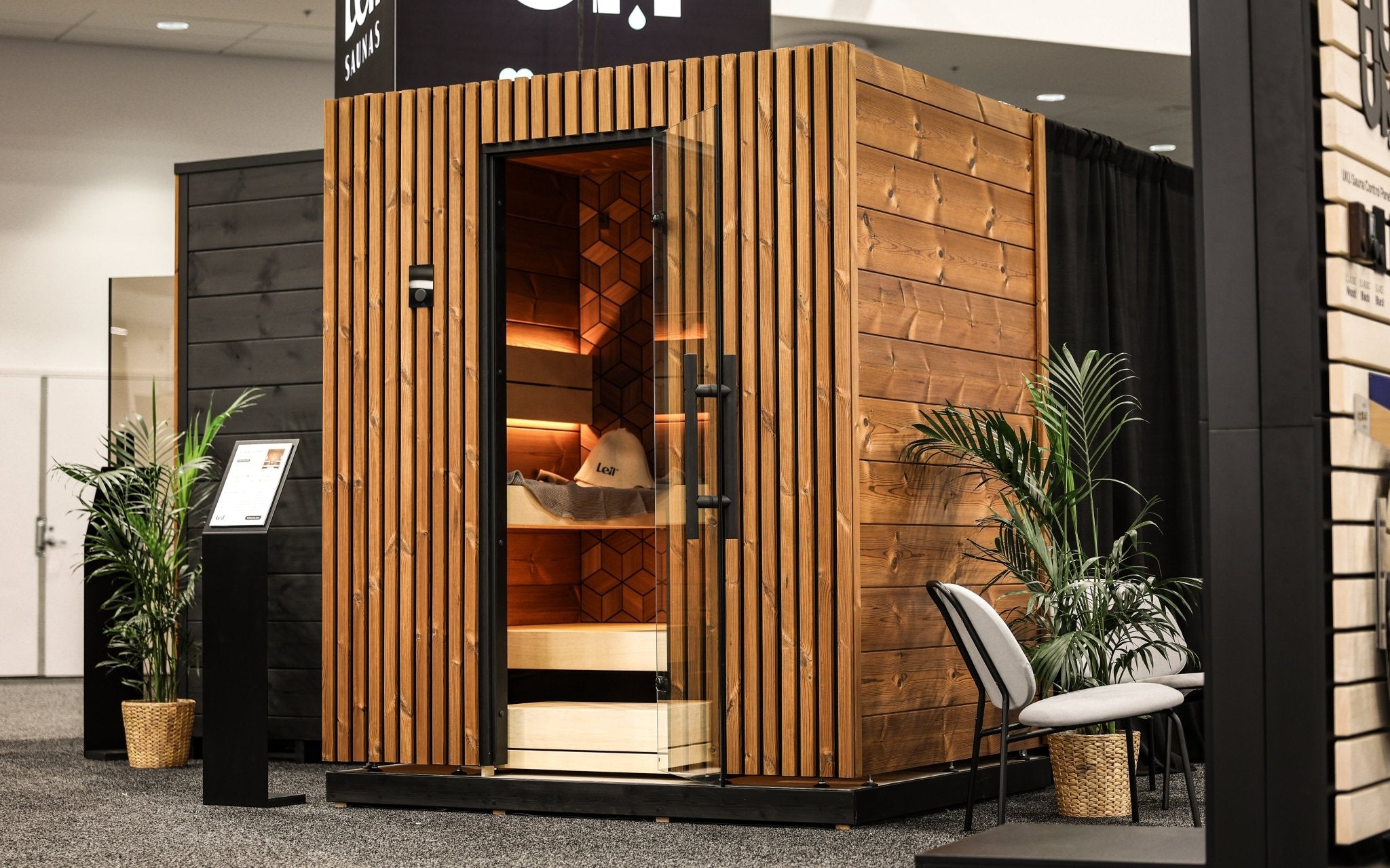 Leil Saunas Como 4 - 180, 4 - Person Indoor Sauna Kit - NW Immersion