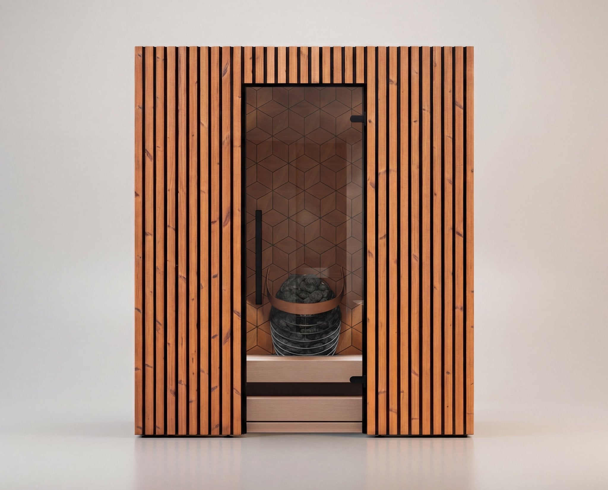 Leil Saunas Como 4 - 180, 4 - Person Indoor Sauna Kit - NW Immersion