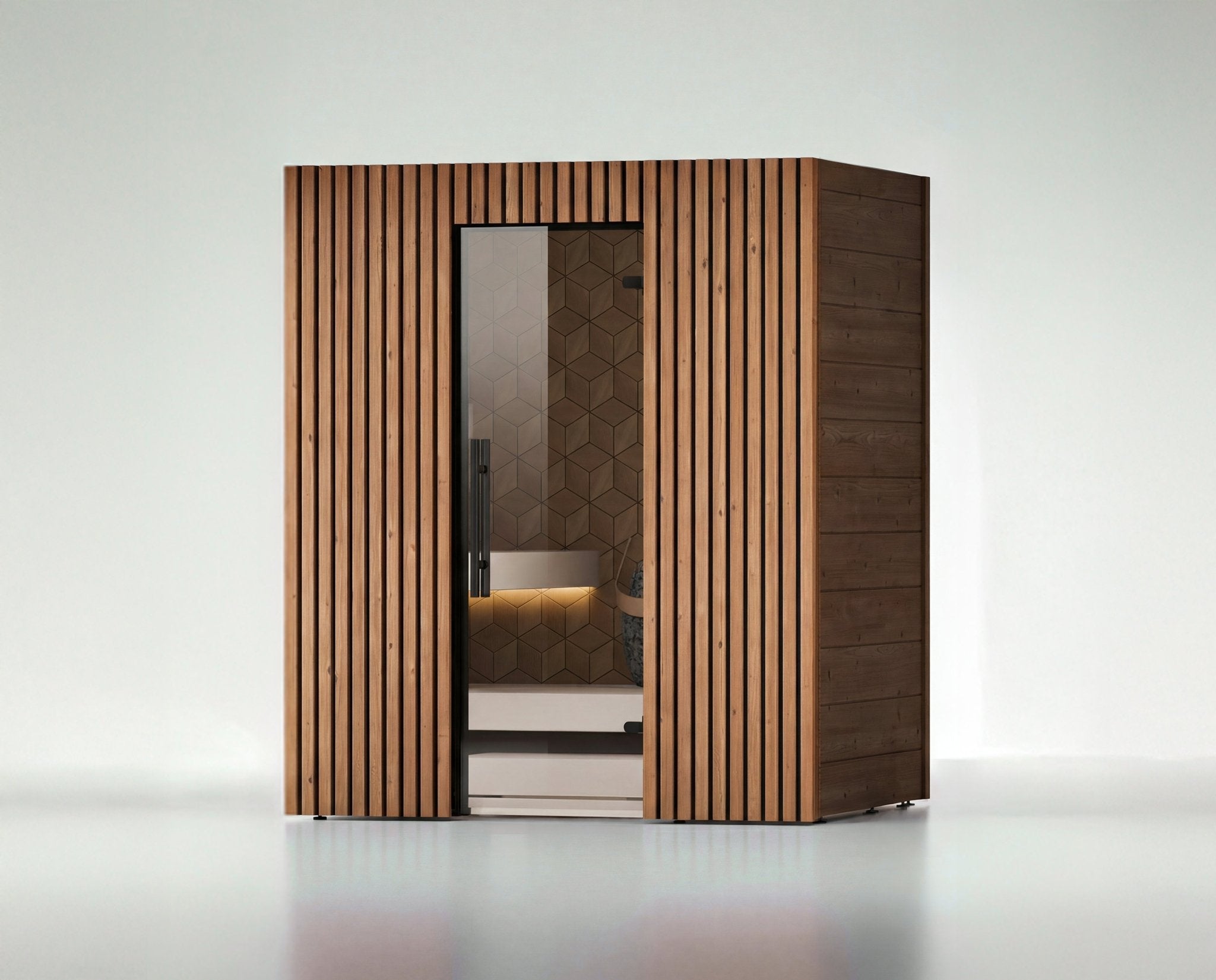 Leil Saunas Como 4 - 180, 4 - Person Indoor Sauna Kit - NW Immersion