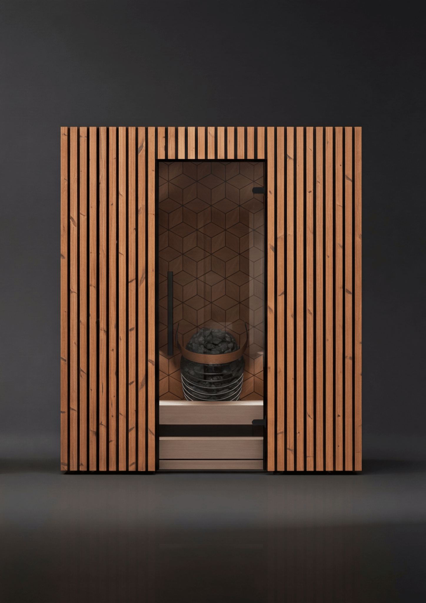 Leil Saunas Como 4 - 180, 4 - Person Indoor Sauna Kit - NW Immersion