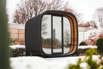 Leil Saunas Round Cube Mini, 4 - 5 Person Outdoor Sauna - NW Immersion