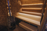 Leil Saunas Round Cube Single, 6 - 8 Person Outdoor Sauna - NW Immersion