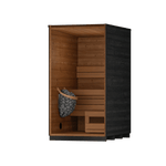 Leil Saunas Viva 120, 1 - Person Outdoor Sauna Kit - NW Immersion