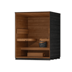 Leil Saunas Viva 180 4 - Person Outdoor Sauna Kit - NW Immersion