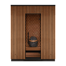 Leil Saunas Viva 180 4 - Person Outdoor Sauna Kit - NW Immersion