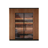 Leil Saunas Viva 210 4 - Person Outdoor Sauna Kit - NW Immersion