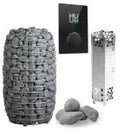 Leil Saunas Viva 210 4 - Person Outdoor Sauna Kit - NW Immersion