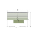 Leil Saunas Viva 250 4 - Person Outdoor Sauna Kit - NW Immersion