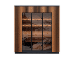 Leil Saunas Viva 250 4 - Person Outdoor Sauna Kit - NW Immersion
