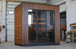 Leil Saunas Viva 250 4 - Person Outdoor Sauna Kit - NW Immersion