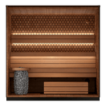 Leil Saunas Viva 250 4 - Person Outdoor Sauna Kit - NW Immersion