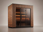 Leil Saunas Viva 250 4 - Person Outdoor Sauna Kit - NW Immersion