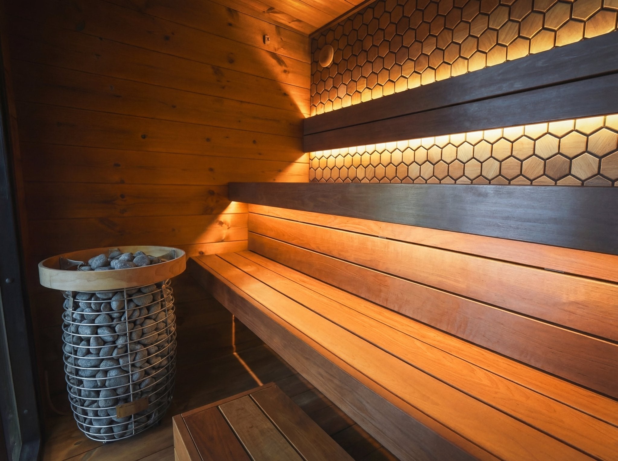 Leil Saunas Viva 250 4 - Person Outdoor Sauna Kit - NW Immersion