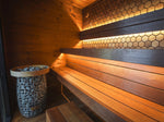 Leil Saunas Viva 250 4 - Person Outdoor Sauna Kit - NW Immersion