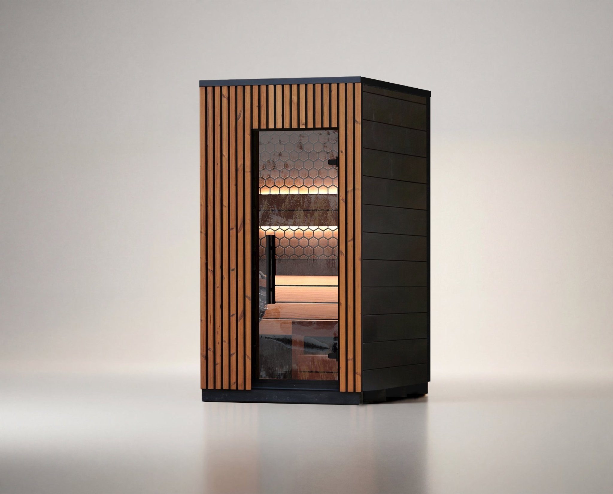 Leil Viva 120 1 Person Outdoor Sauna - NW Immersion