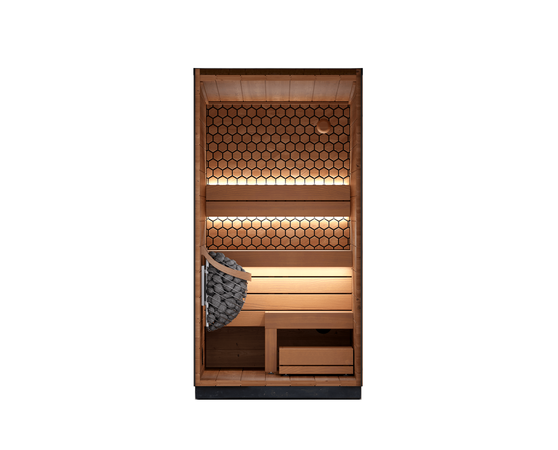 Leil Viva 120 1 Person Outdoor Sauna - NW Immersion