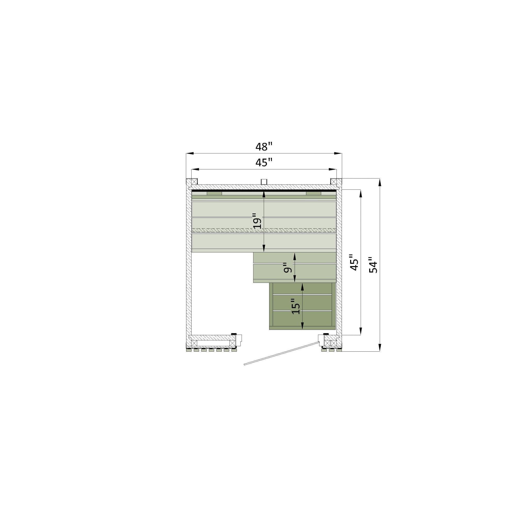 Leil Viva 120 1 Person Outdoor Sauna - NW Immersion