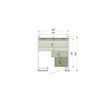 Leil Viva 120 1 Person Outdoor Sauna - NW Immersion