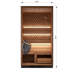 Leil Viva 120 1 Person Outdoor Sauna - NW Immersion