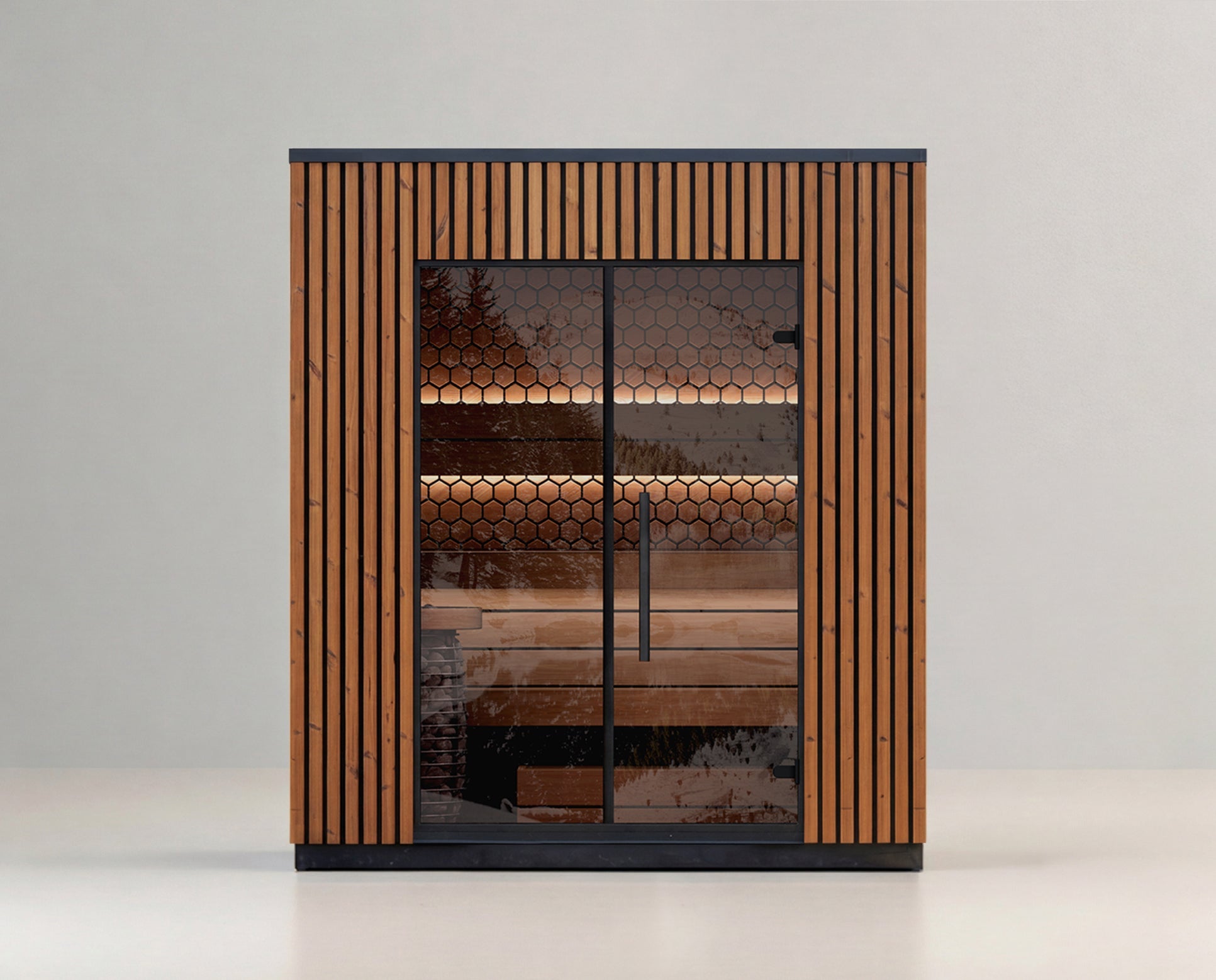 Leil Viva 210 4 Person Outdoor Sauna - NW Immersion