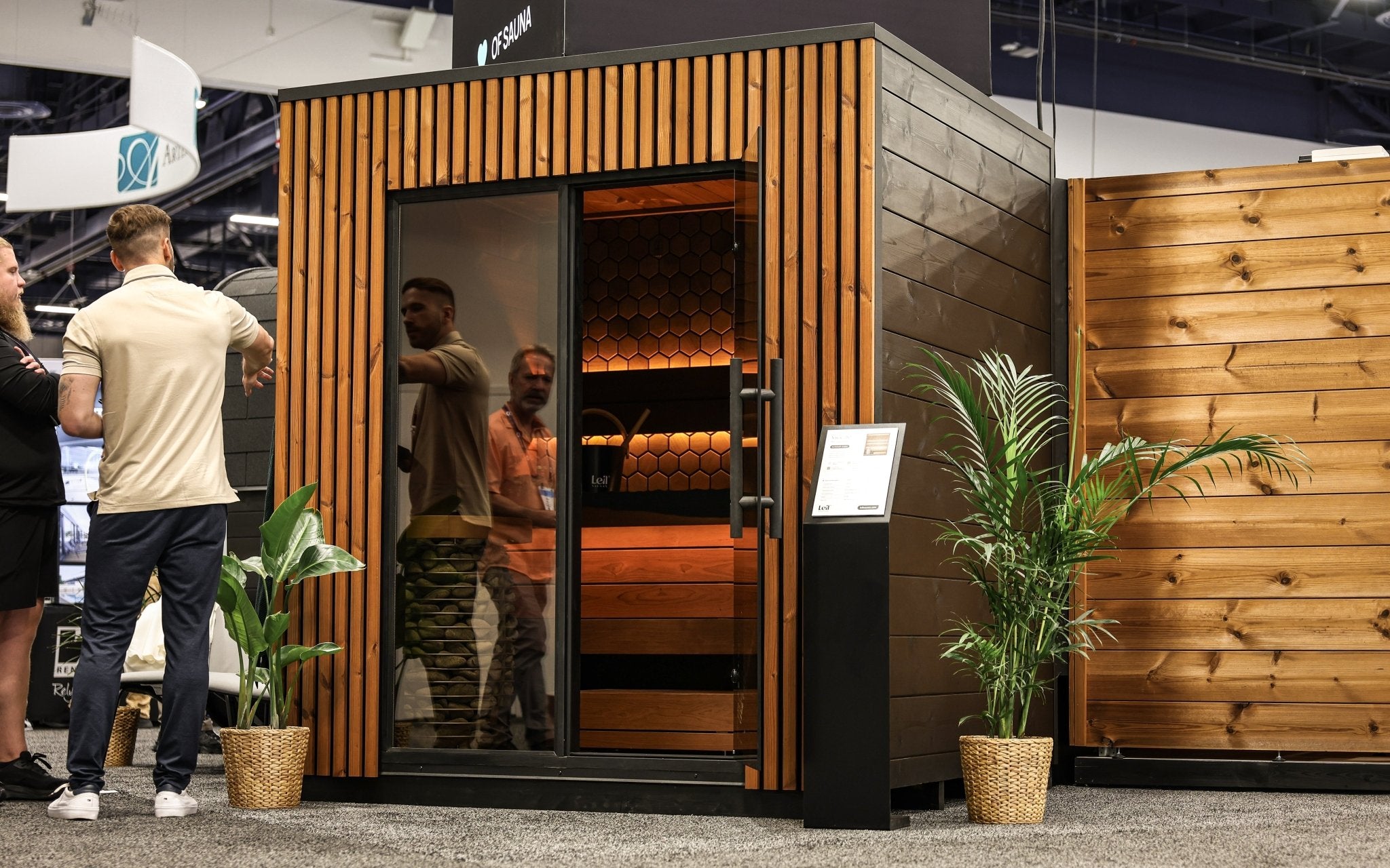 Leil Viva 210 4 Person Outdoor Sauna - NW Immersion