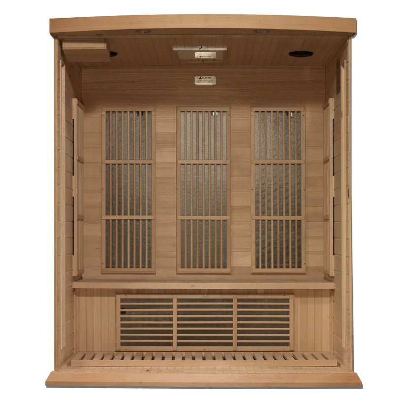 Maxxus 3 Person Near Zero EMF FAR IR Sauna - NW Immersion