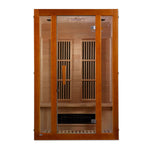 Maxxus "Aspen" Dual Tech 2 - Person Low EMF FAR Infrared Sauna Canadian Hemlock - NW Immersion