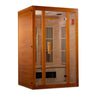 Maxxus "Aspen" Dual Tech 2 - Person Low EMF FAR Infrared Sauna Canadian Hemlock - NW Immersion