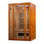Maxxus "Aspen" Dual Tech 2 - Person Low EMF FAR Infrared Sauna Canadian Hemlock - NW Immersion