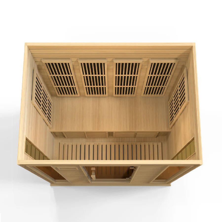 Maxxus Low EMF FAR 4-Person Infrared Sauna Canadian Hemlock — product photo (2)