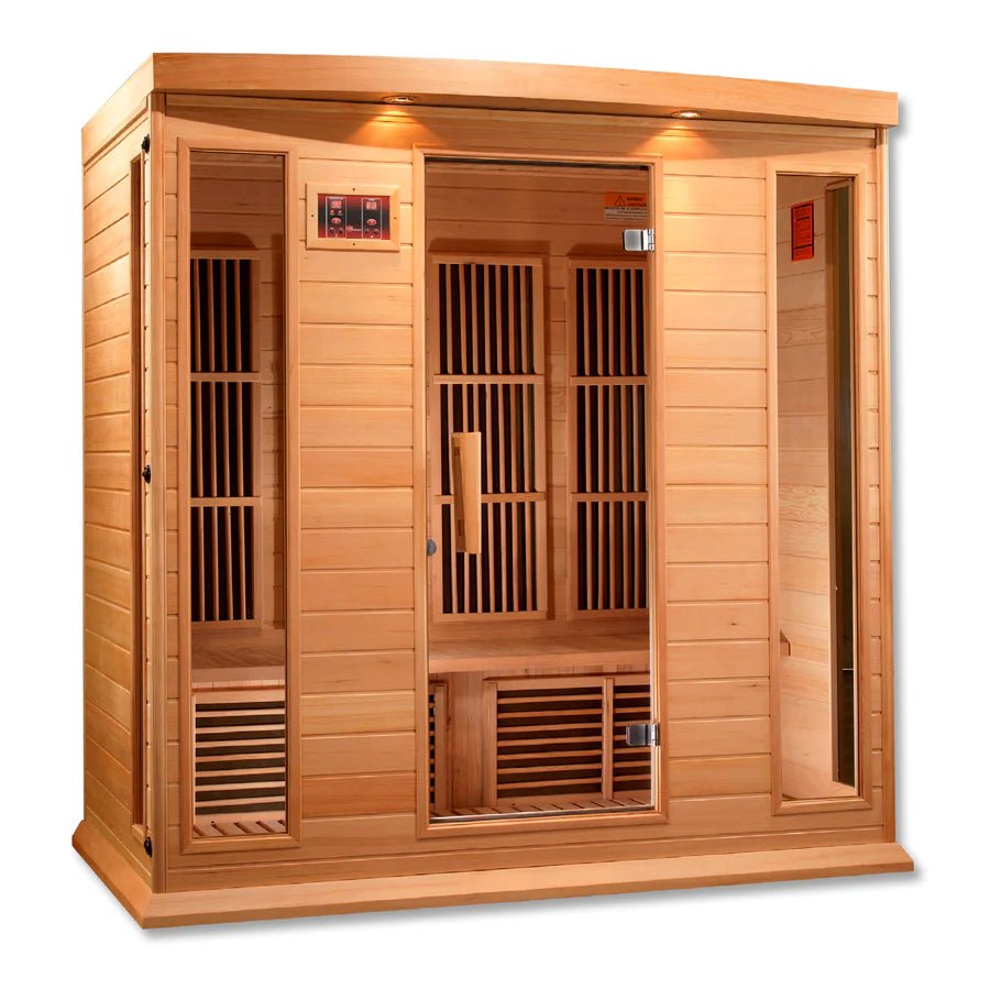 Maxxus Low EMF FAR 4-Person Infrared Sauna Canadian Hemlock — product photo