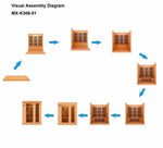 Maxxus Low EMF FAR Infrared Sauna Canadian Hemlock, 3 Person - NW Immersion