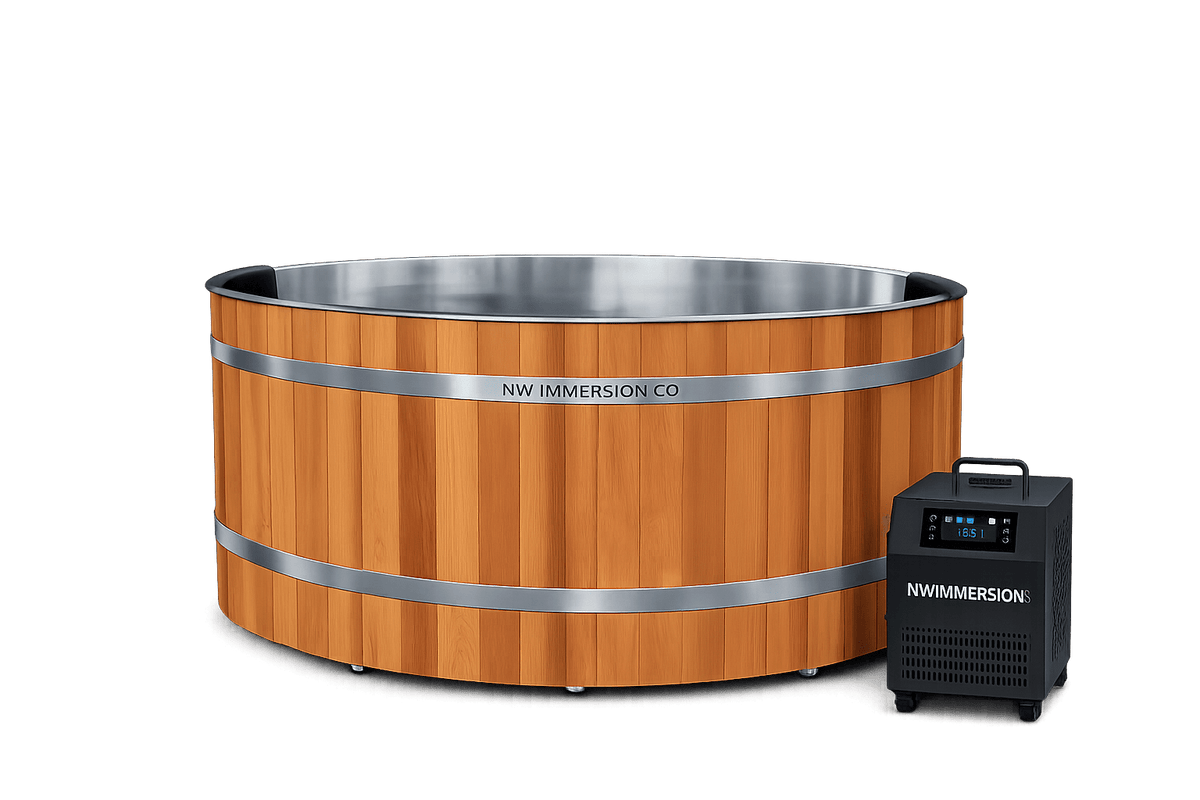 NW Immersion Cedar Duo Plunge + Pro Chiller — product photo