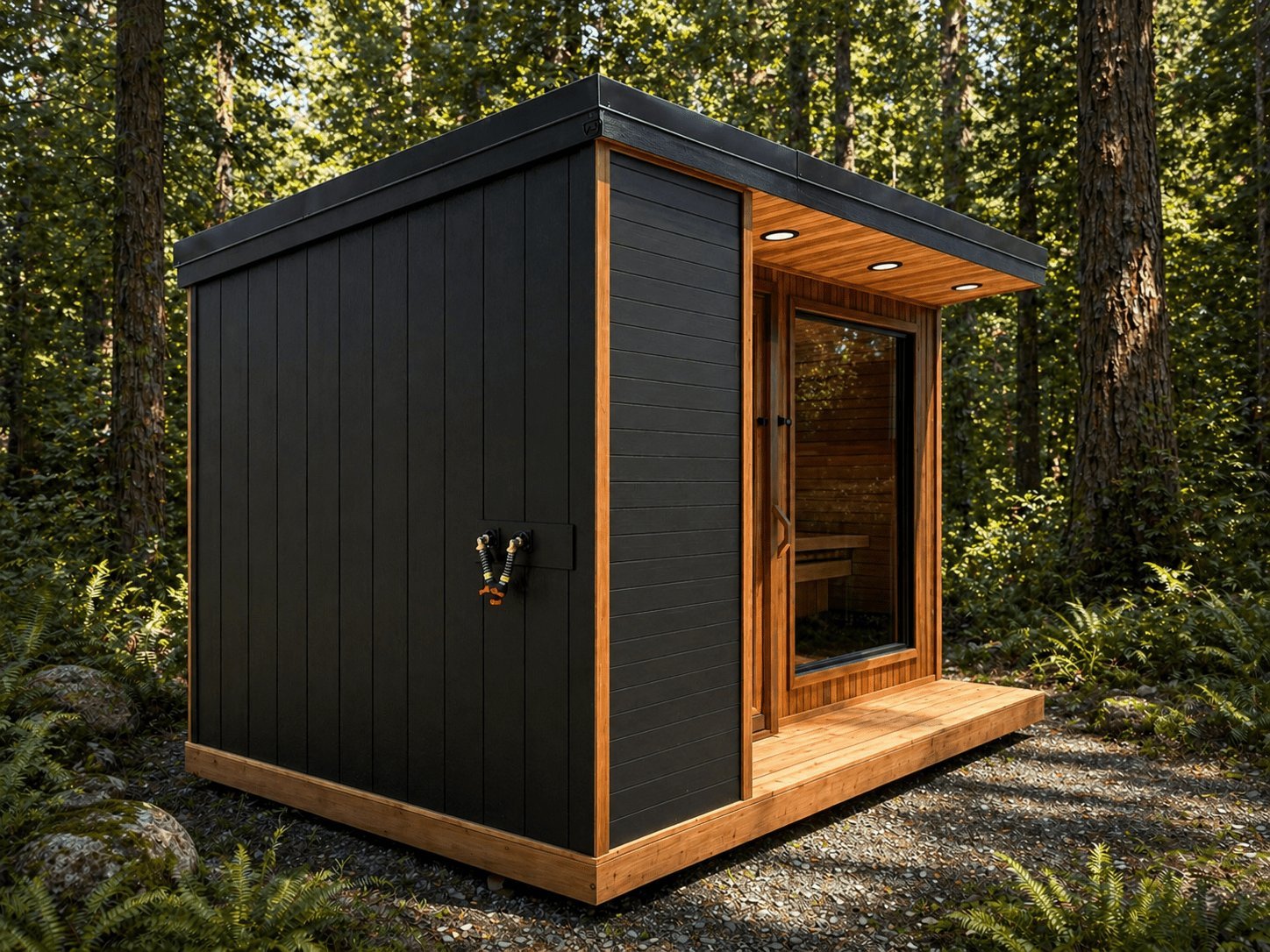 NW Immersion Cold Creek Luxury Outdoor Sauna - NW Immersion