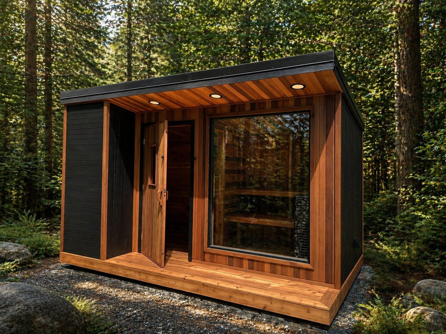 NW Immersion Cold Creek Luxury Outdoor Sauna - NW Immersion
