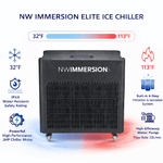 NW Immersion Elite ICE Chiller 2HP; 32° - 113° - NW Immersion